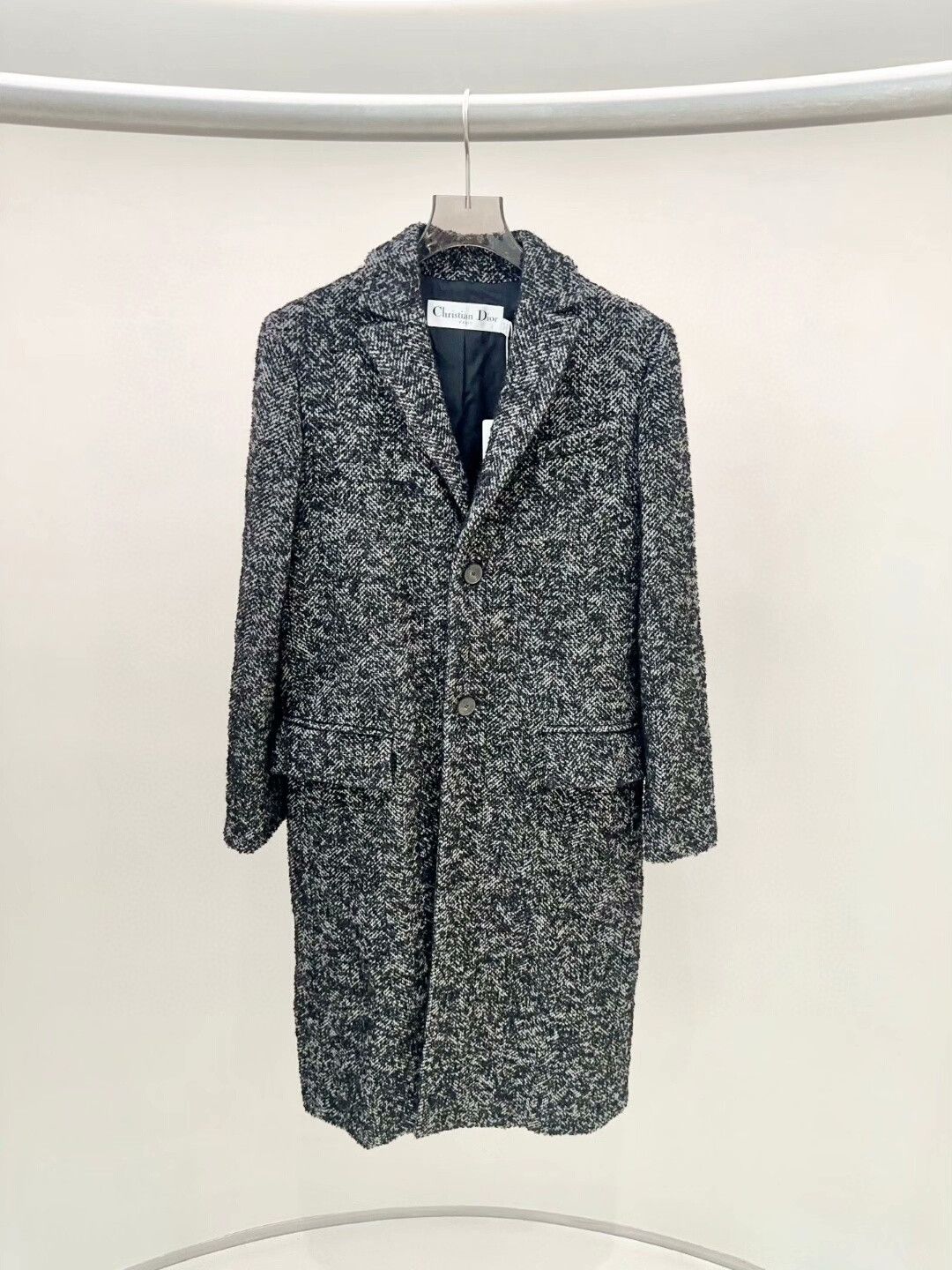 Dior dior snowflake wool coat size 34 Size US XS / EU 42 / 0 - 1 Thumbnail
