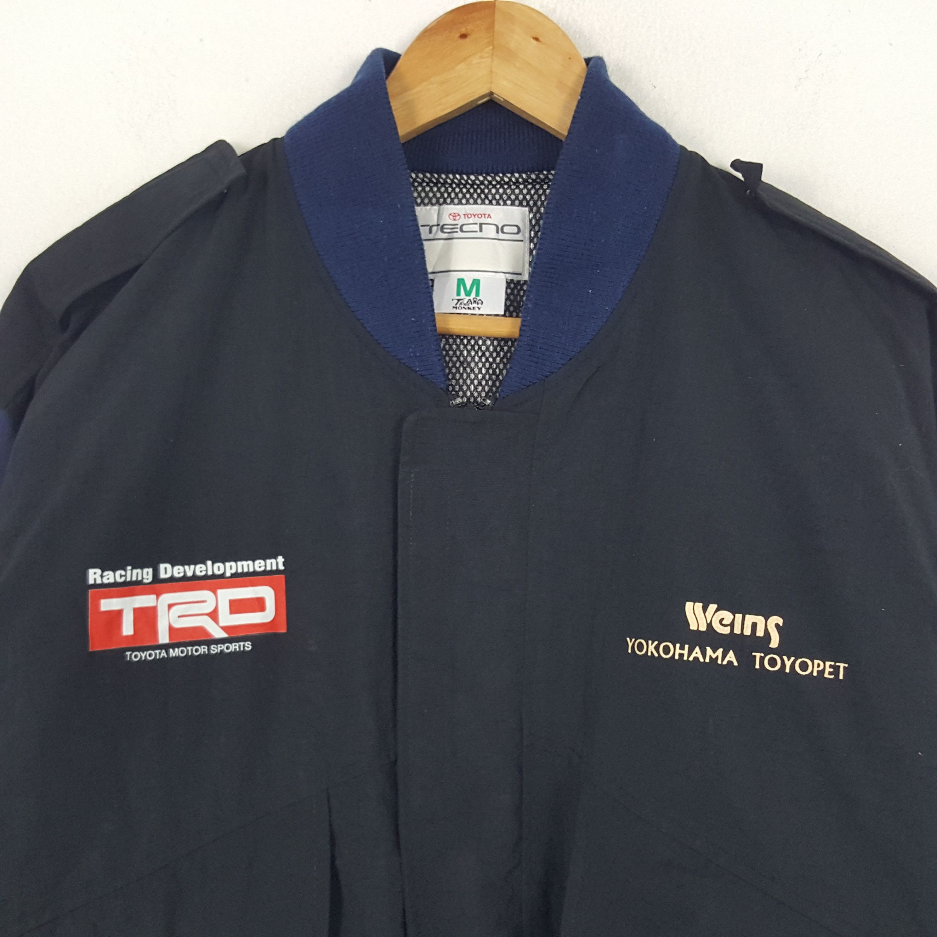 Vintage Vintage TRD Racing Development Racing Team Bombers Jacket Size US L / EU 52-54 / 3 - 4 Thumbnail