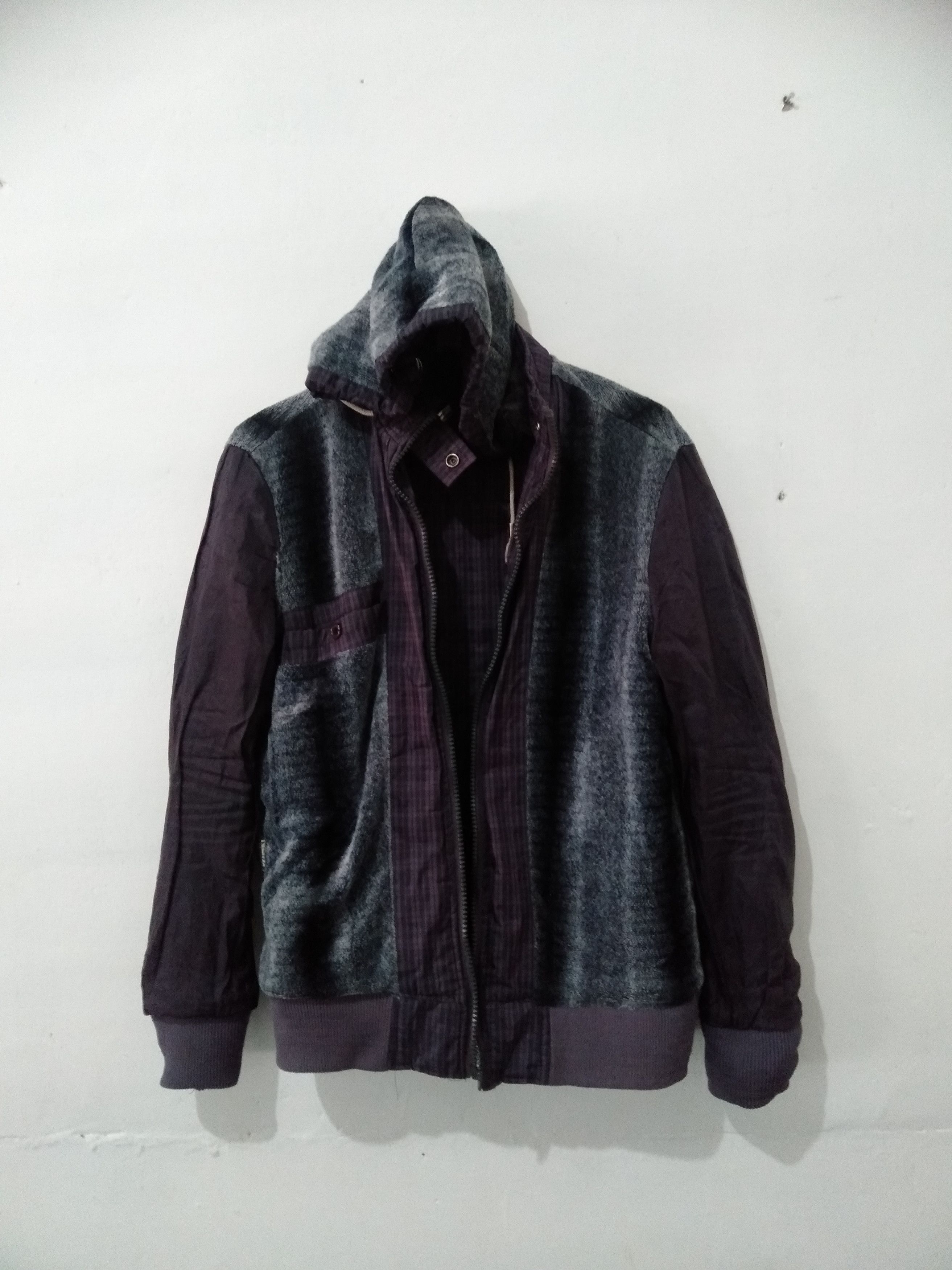 Beauty Beast × If Six Was Nine × Japanese Brand 💸Bindingoffer💸NBIA FUR DETROIT JACKET SHERPA GOTHIC PUNK Size US M / EU 48-50 / 2 - 12 Thumbnail