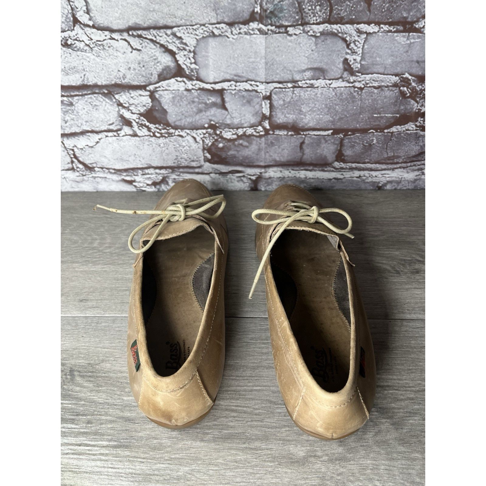 Bass GH Bass & Co. Bass Carla Clay Tan Leather Oxfords Shoes Wome Size US 11 / IT 41 - 5 Thumbnail