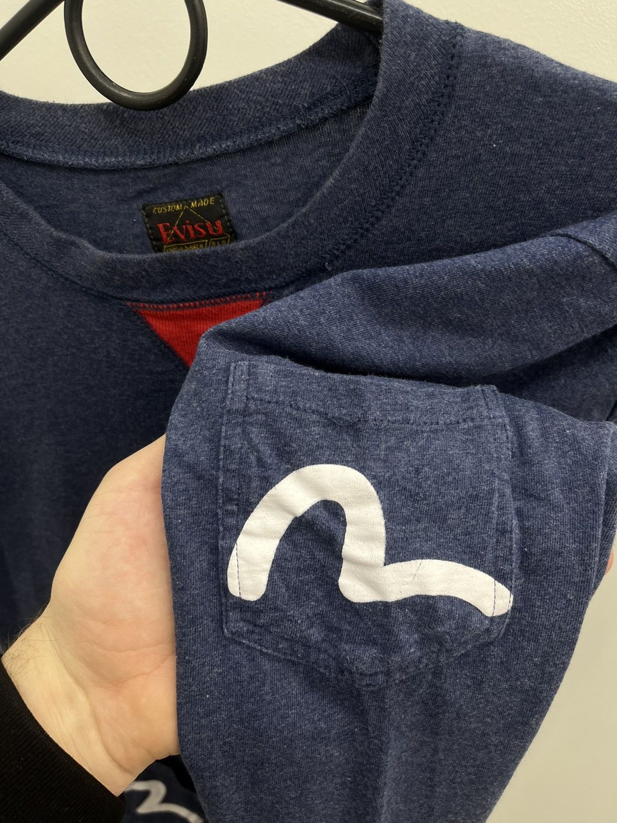 Evisu Evisu Multipocket Seagull Long Sleeve Tee T-shirt Size US L / EU 52-54 / 3 - 4 Thumbnail