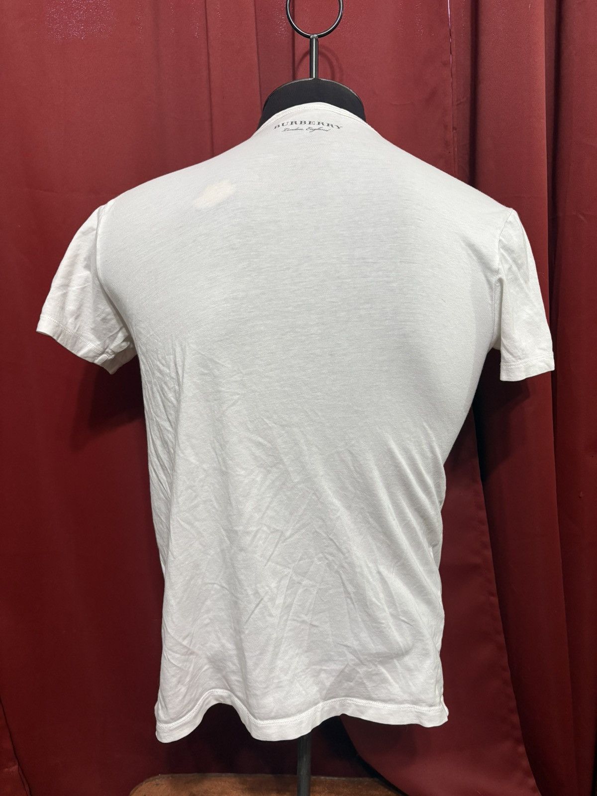 Burberry Burberry Painters Tshirt 2018 Designer Distressed Art Tee Size US S / EU 44-46 / 1 - 2 Thumbnail