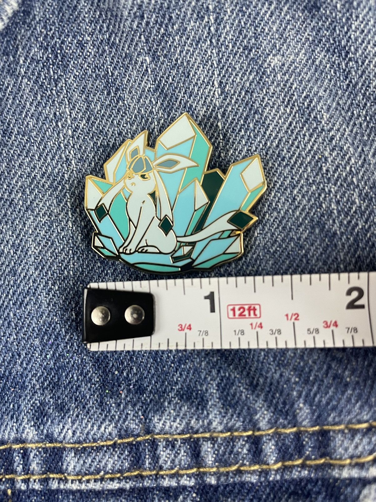 Other Glaceon Enamel Pin Size ONE SIZE - 2 Thumbnail