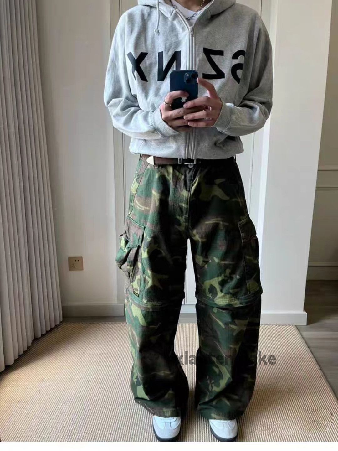 Vintage zx vintage wide Leg paratrooper military combat pants Size US 30 / EU 46 - 3 Thumbnail