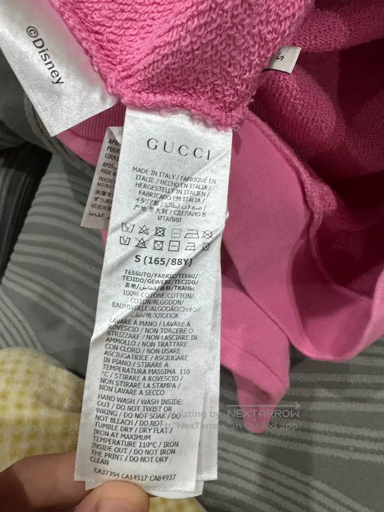 Gucci Gucci Pink Disney Mickey co-branded sweatshirt Size S / US 4 / IT 40 - 4 Thumbnail