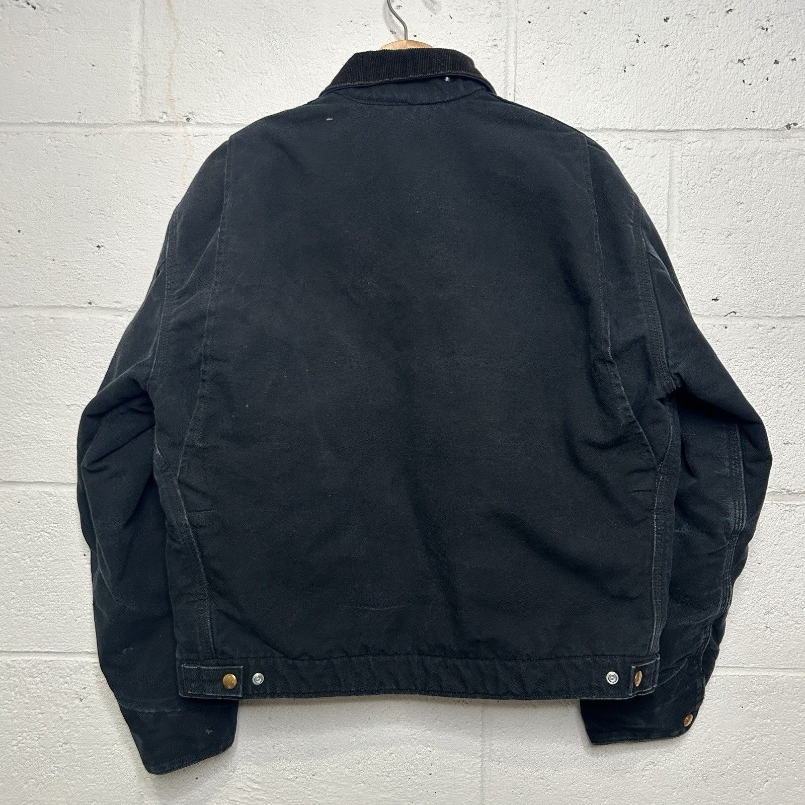 Vintage Carhartt Blanket-Lined Detroit Jacket “Black” J001