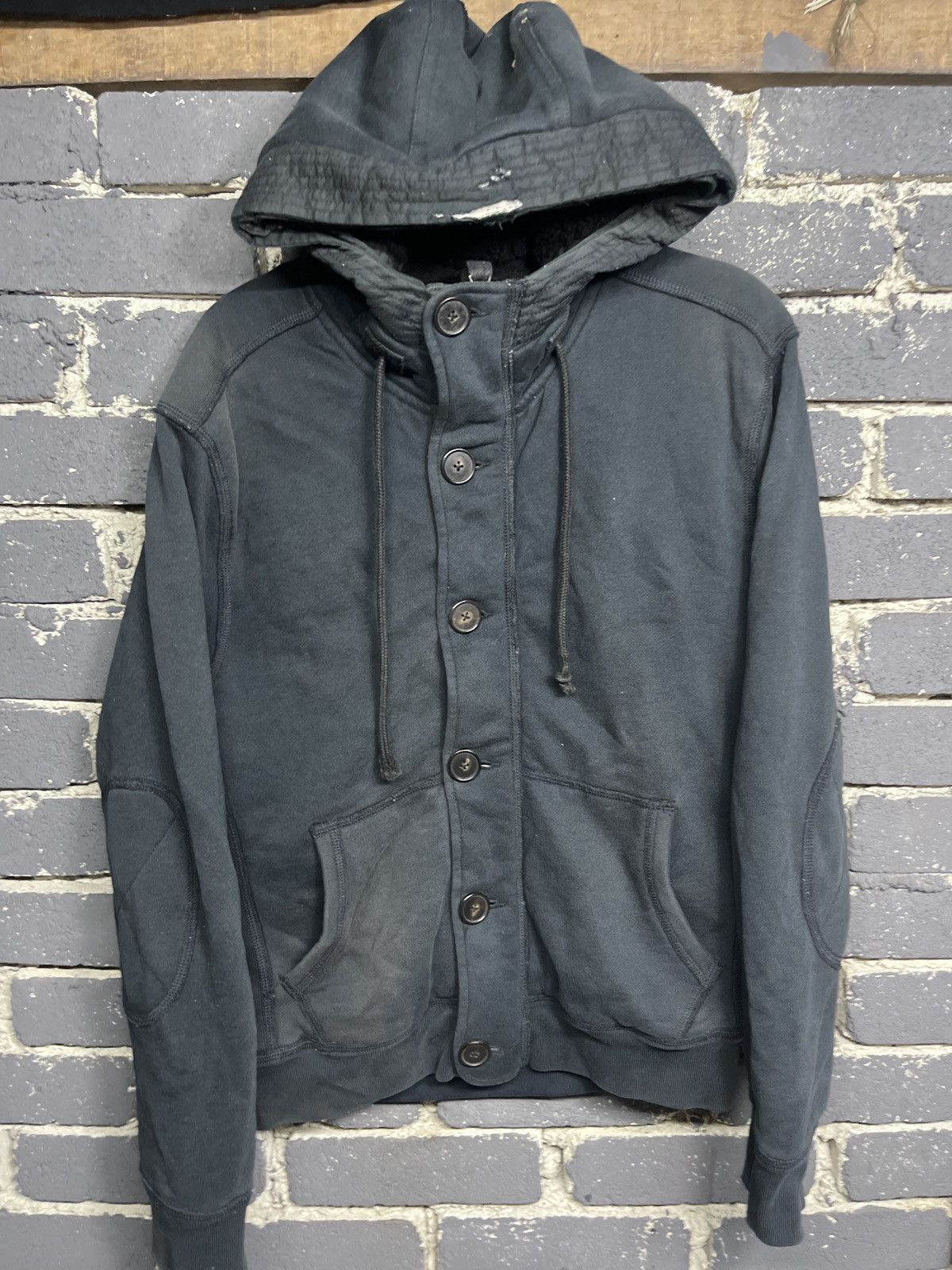 Polo Ralph Lauren Vintage distrested polo ralph lauren jacket hoodie Size US M / EU 48-50 / 2 - 2 Thumbnail