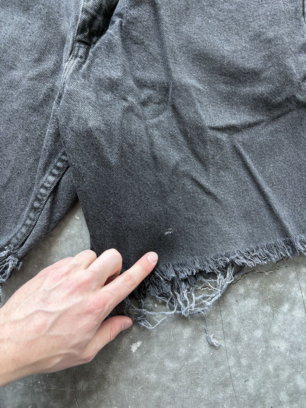 Vintage Vintage Y2K Wrangler Faded Black Denim Shorts Size 34 Size US 34 / EU 50 - 4 Thumbnail