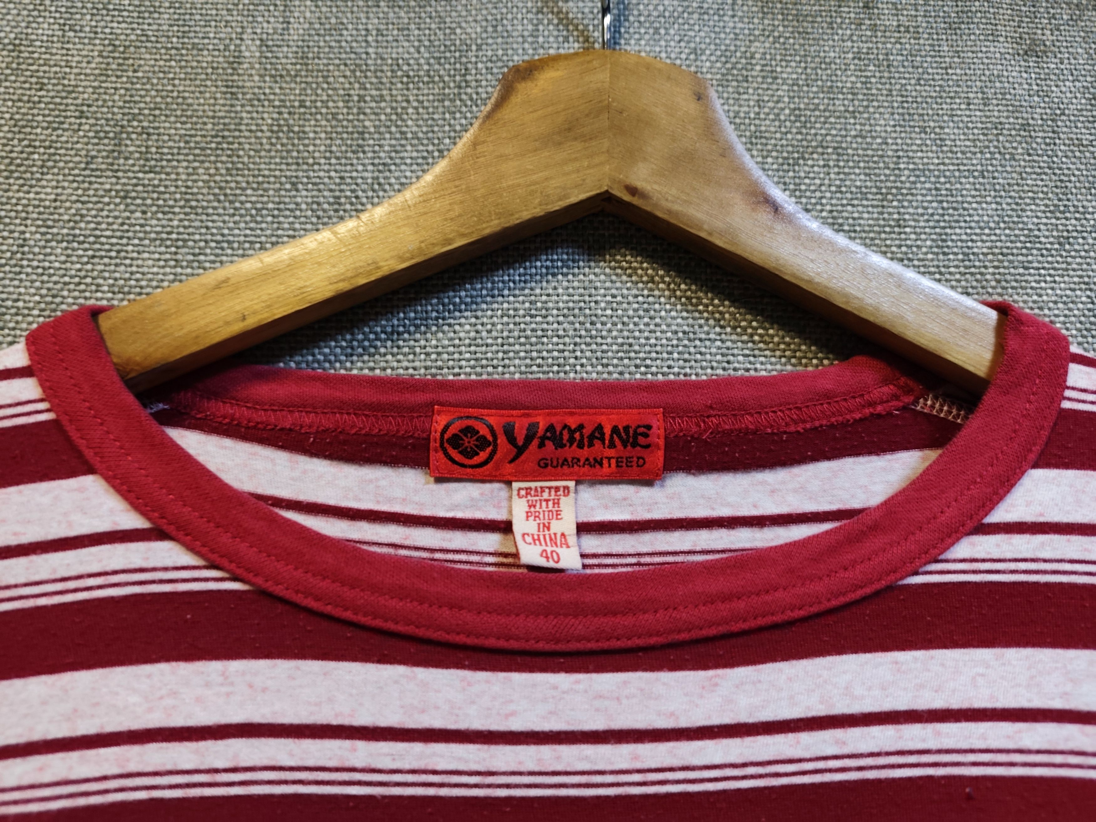 Evisu Evisu Yamane Guaranteed Stripes Big Logo Tee Size US M / EU 48-50 / 2 - 5 Thumbnail