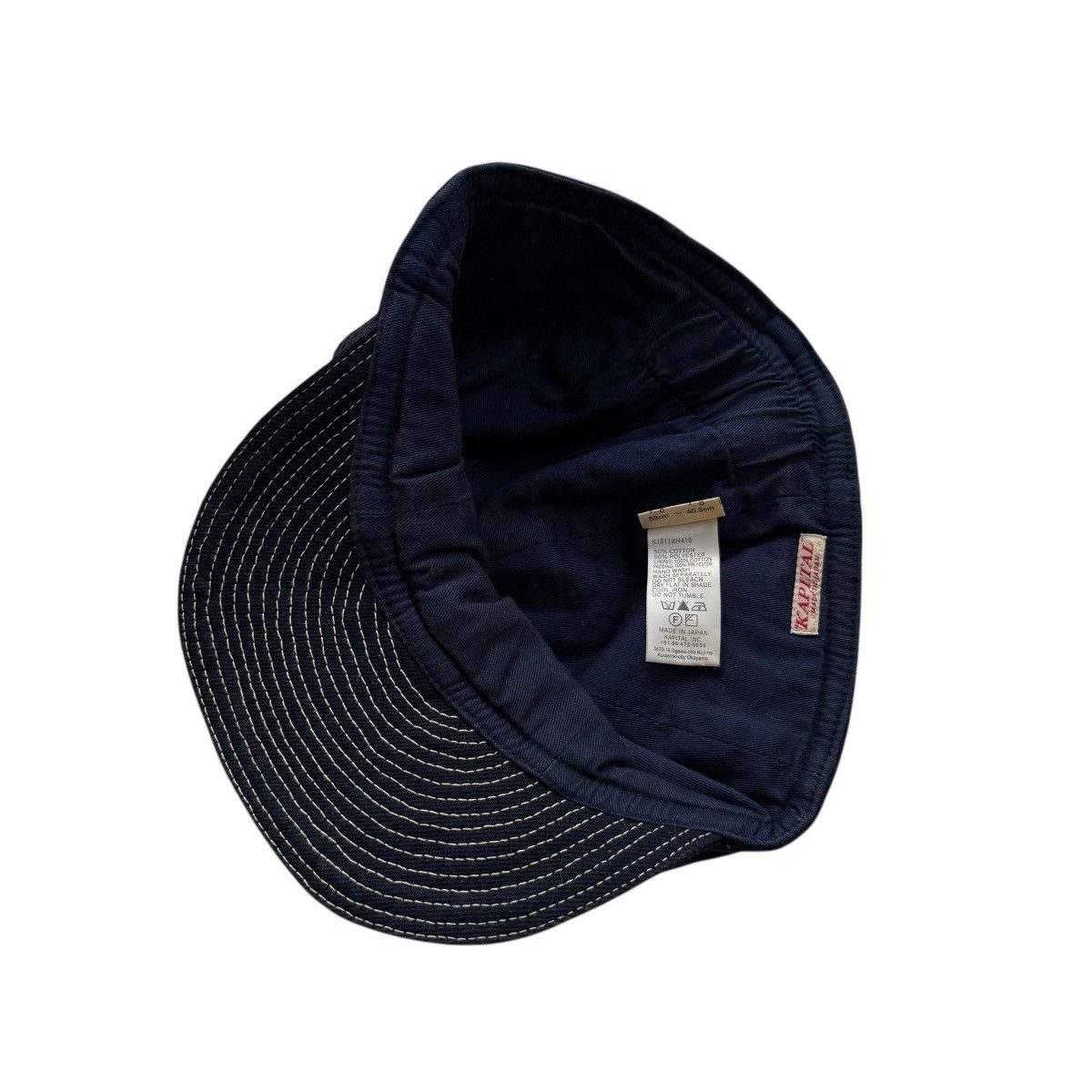 Kapital Kapital 14oz Denim and Nylon Donkey Cap Size ONE SIZE - 3 Thumbnail