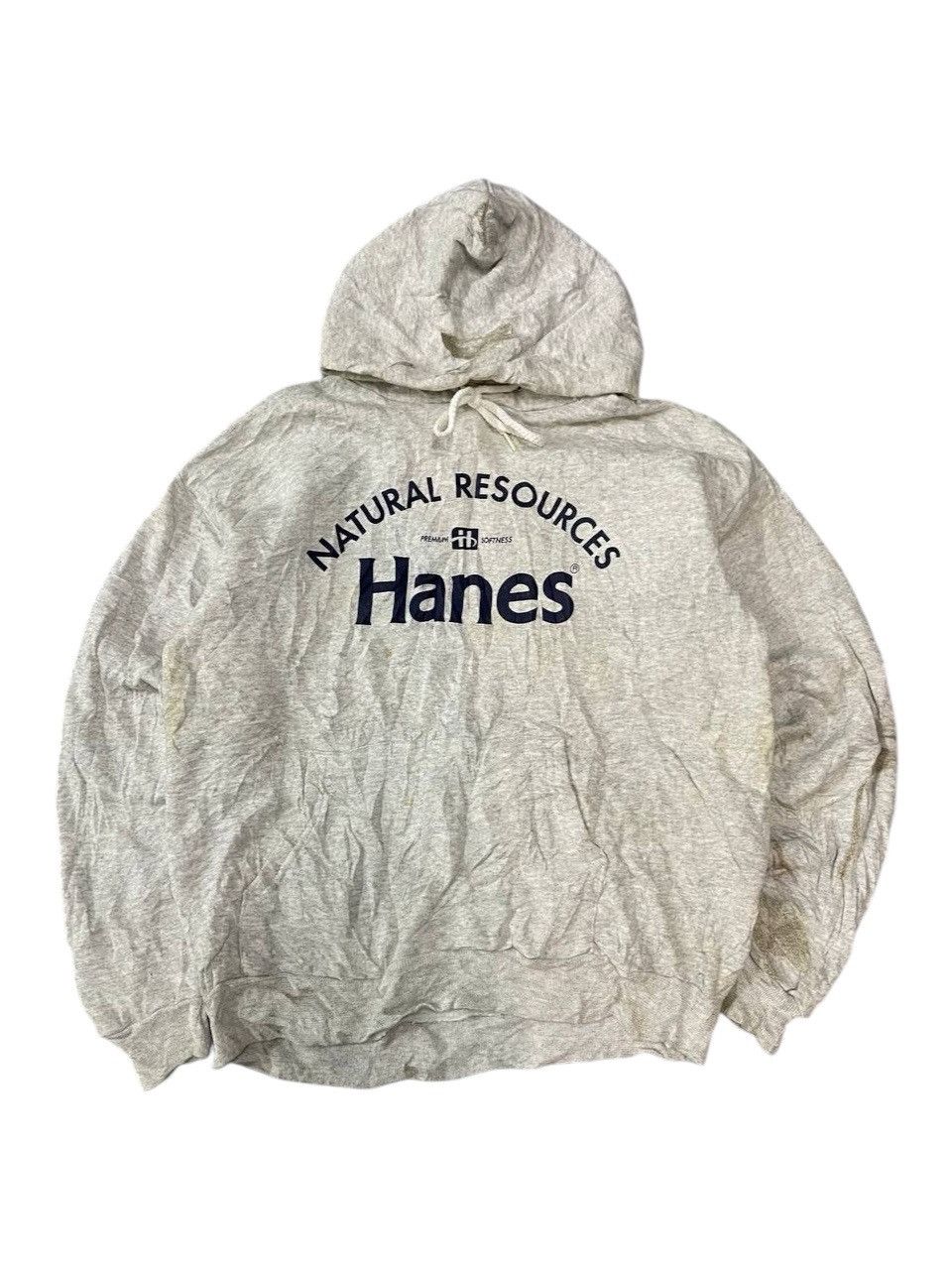 Hanes Y2K / 90s HANES BIG LOGO Size US L / EU 52-54 / 3 - 1 Thumbnail