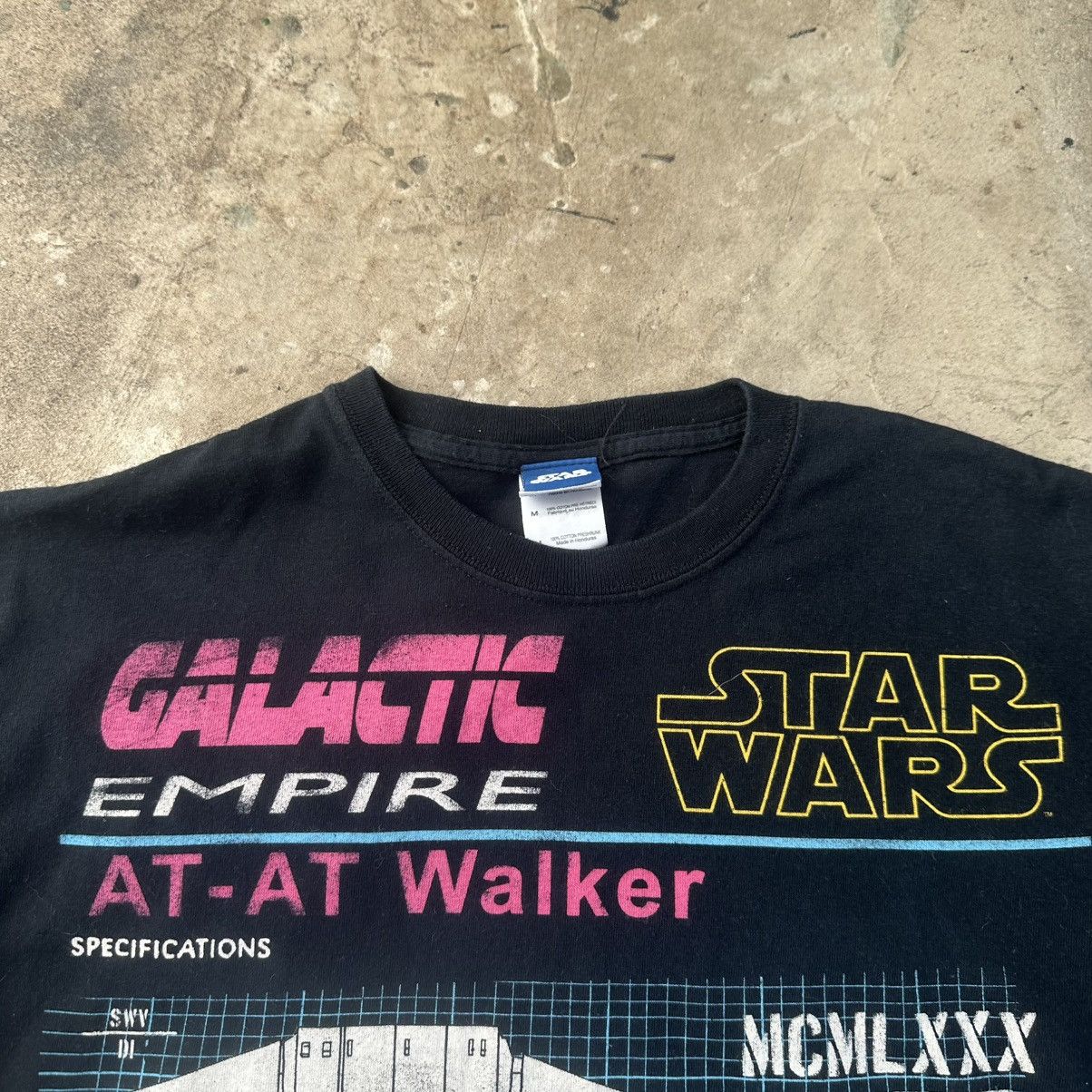 Gildan × Star Wars × Vintage Star Wars At-At Walker black t-shirt M Size US M / EU 48-50 / 2 - 4 Thumbnail
