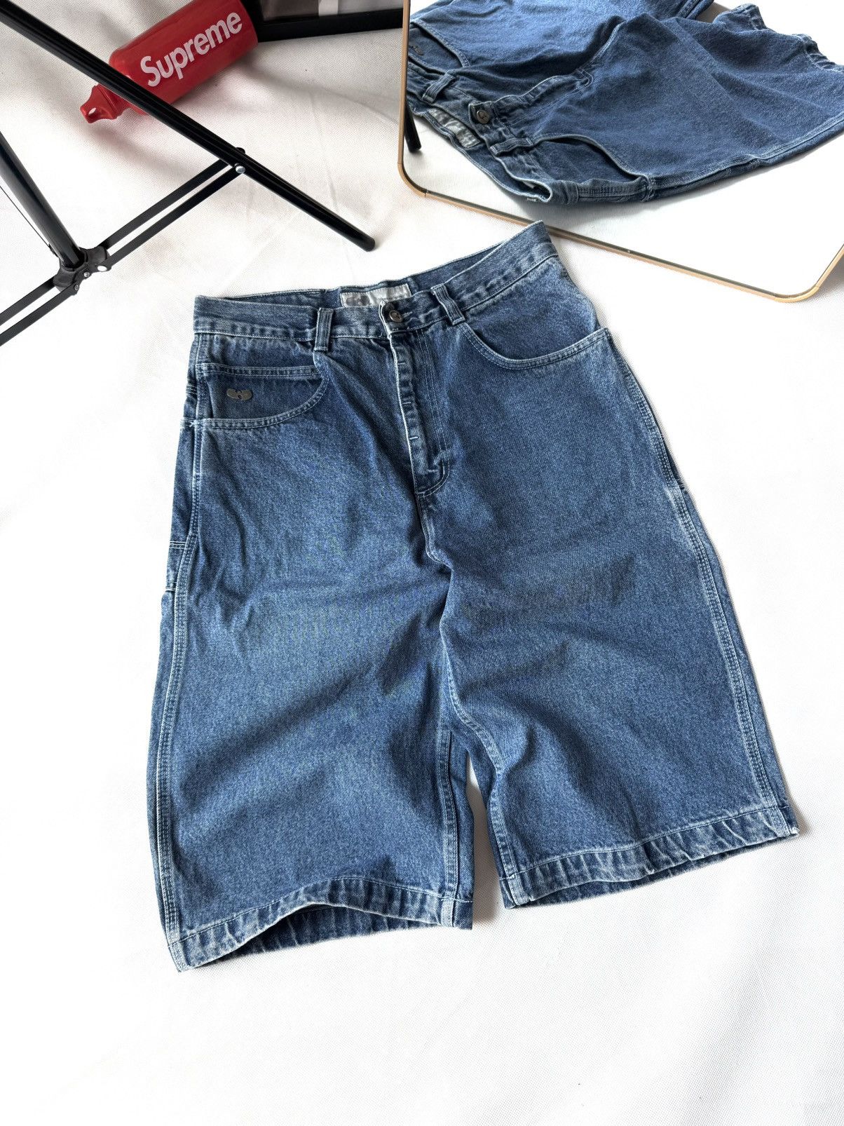 Vintage × Wu-Tang Clan Vintage 90s Wu wear baggy carpenter denim