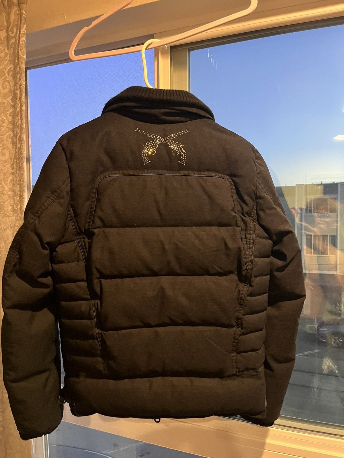 Other Blinged out Black Bomber jacket Size US S / EU 44-46 / 1 - 2 Thumbnail
