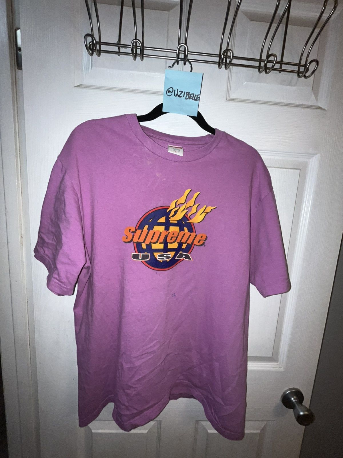 Supreme SUPREME X USA Tee Size US L / EU 52-54 / 3 - 1 Preview