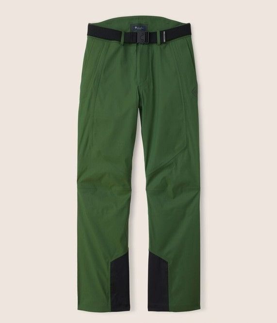 Loro Piana o1w1db10824 Ski Virgin Wool Pant in Green Size US 38 / EU 54 - 1 Thumbnail