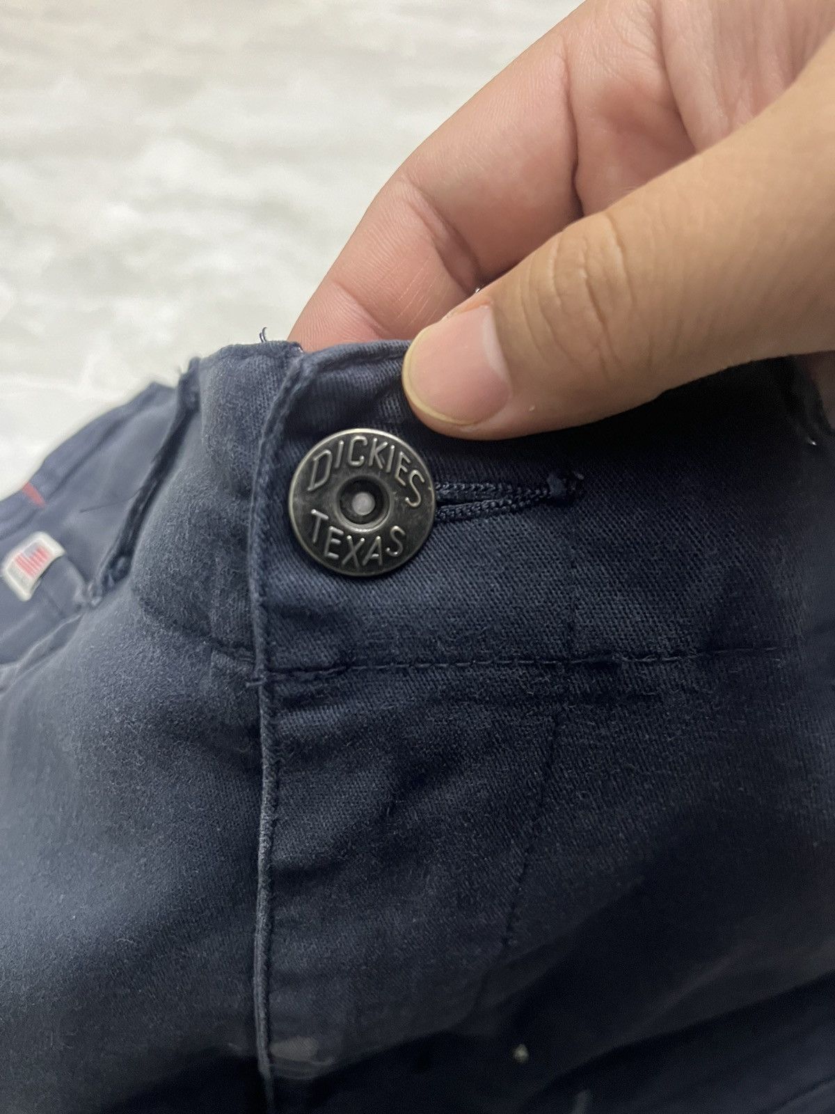 Dickies Dickies Texas USA Slim Fit Work Pants Navy Size US 32 / EU 48 - 7 Thumbnail
