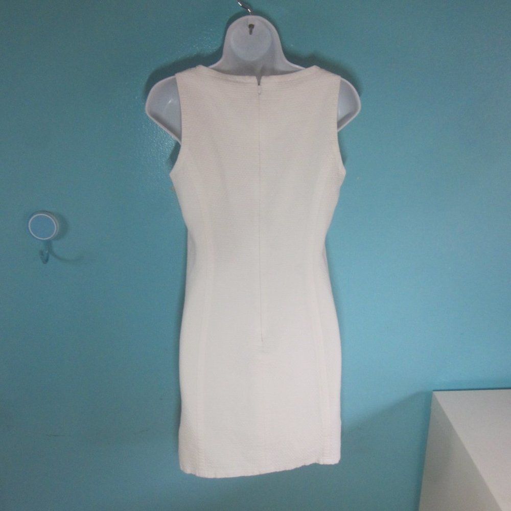 Vintage Max Studio Leon Max White Mini Sheath 6 Size M / US 6-8 / IT 42-44 - 4 Thumbnail