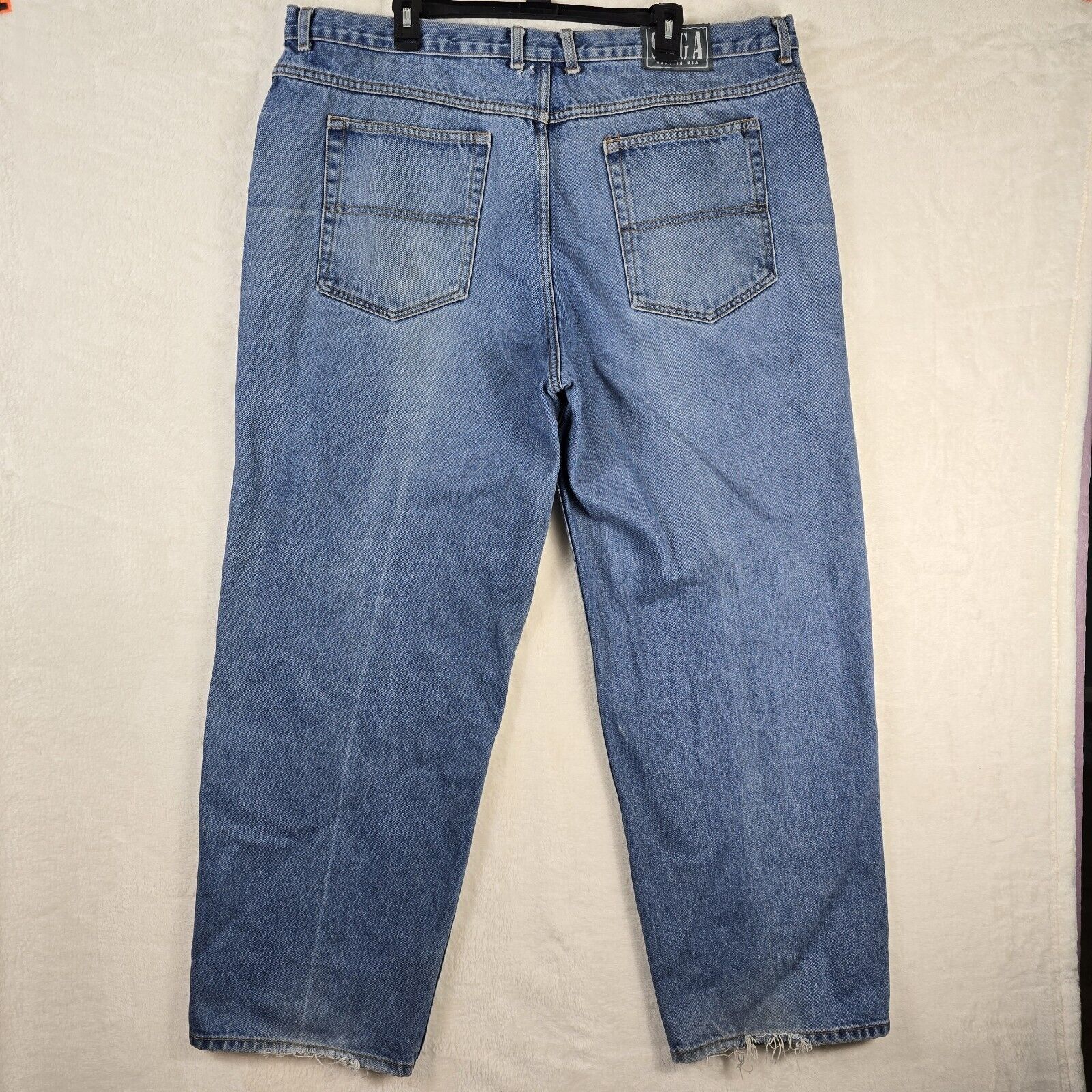Other Vintage SAGA Made In USA Jeans Size 44 Baggy Skater 42x32 Size US 44 / EU 60 - 3 Thumbnail