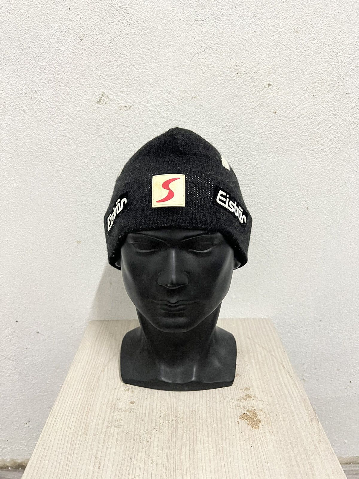Vintage Vintage eistoor Spell Out Beanie Hat Size ONE SIZE - 2 Thumbnail