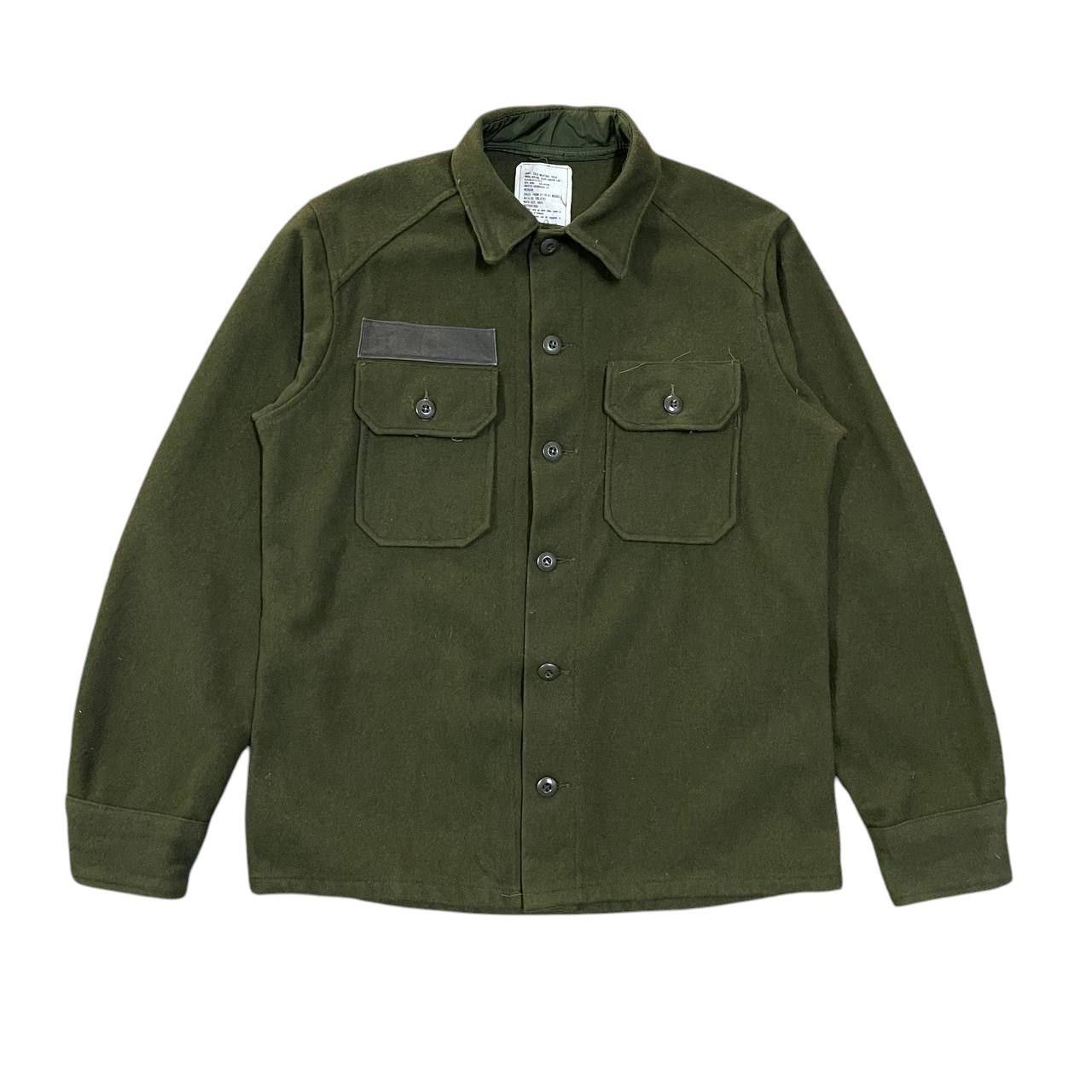 Army Of Me Vintage 80’s OG 108 Field Wool Shirt Size US M / EU 48-50 / 2 - 1 Thumbnail
