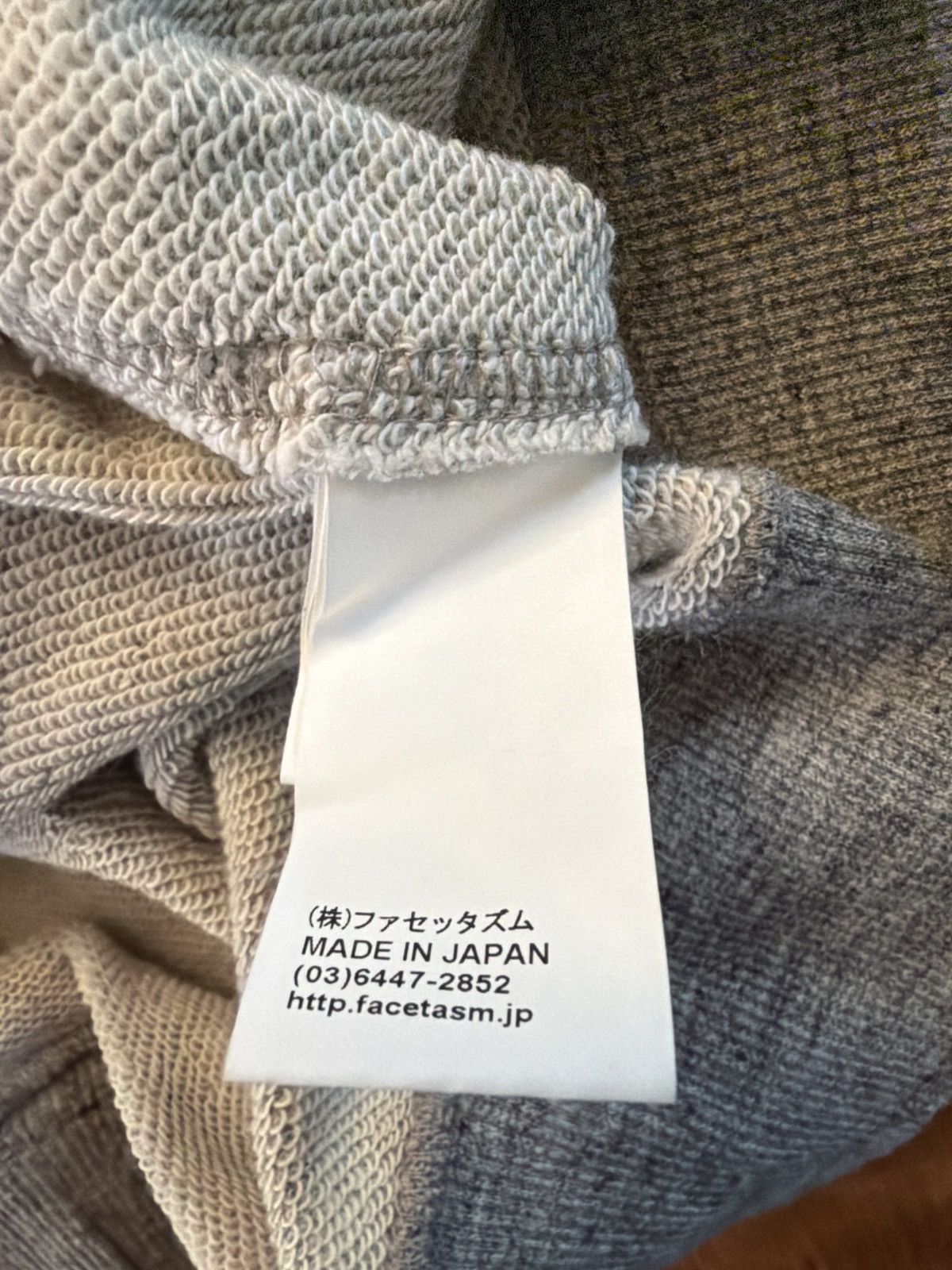 Facetasm Facetasm 🇯🇵 Color Block Swestshirt Size US XXL / EU 58 / 5 - 6 Thumbnail