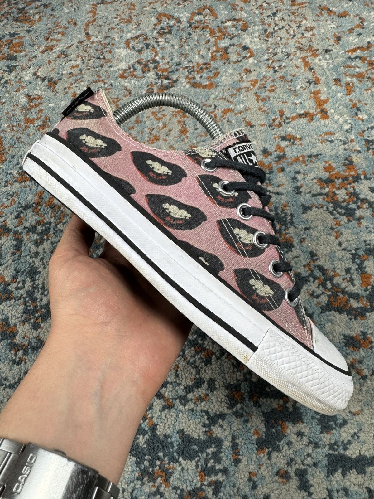 Converse Rare Vintage y2k Converse X Andy Warhol all-star chuck low Size US 7 / IT 37 - 8 Thumbnail