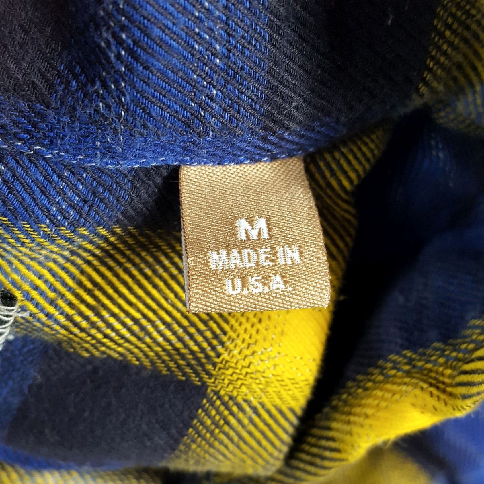 Vintage VINTAGE William King Shadow Plaid Flannel Western Button-Down Shirt Men M Collared Shirt Size US M / EU 48-50 / 2 - 7 Thumbnail