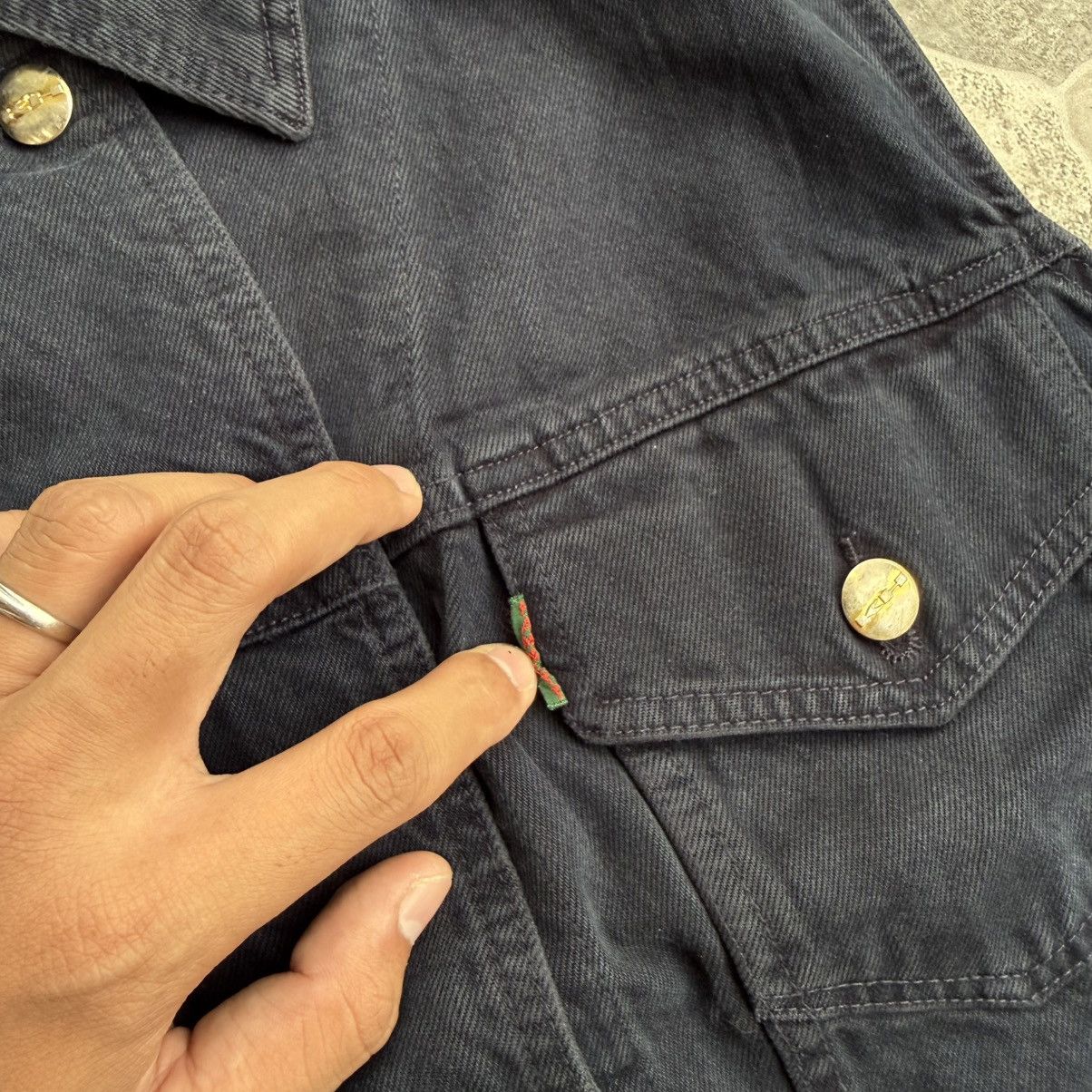 Katharine Hamnett London Katharine Hamnet Vest Denim Size US S / EU 44-46 / 1 - 5 Thumbnail
