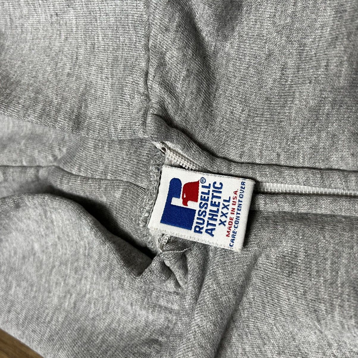 Russell Athletic Vintage 90s Russell Athletic Made in USA Hoodie Jacket 3XL Size US XXL / EU 58 / 5 - 5 Thumbnail
