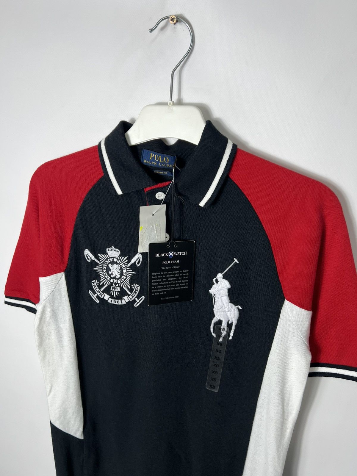 Polo Ralph Lauren Vintage streetwear y2k Polo Ralph Lauren Black Watch T-shirt Size US XS / EU 42 / 0 - 2 Thumbnail