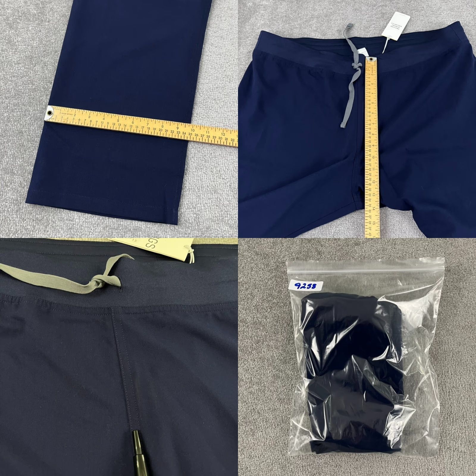 Vintage FIGS Pants Womens 2XL x 31" Navy Blue Livingstone Basic Technical Nurse Scrubs Size 40" / US 18 - 8 Thumbnail
