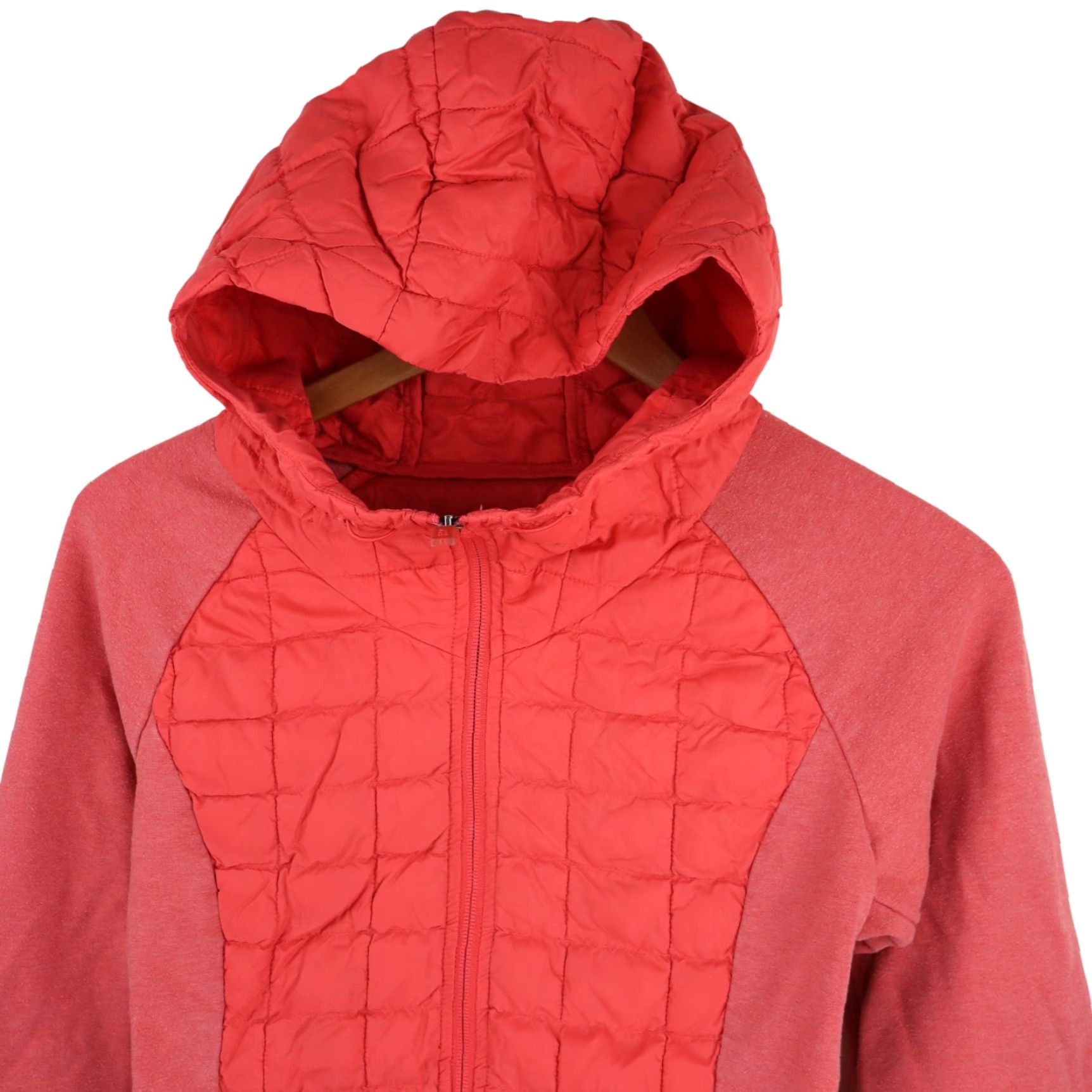 The North Face The North Face Endeavor Puffer Jacket Womens XS Pink Thermoball Hooded Slim Zip Pocket Windproof Size XS / US 0-2 / IT 36-38 - 2 Thumbnail