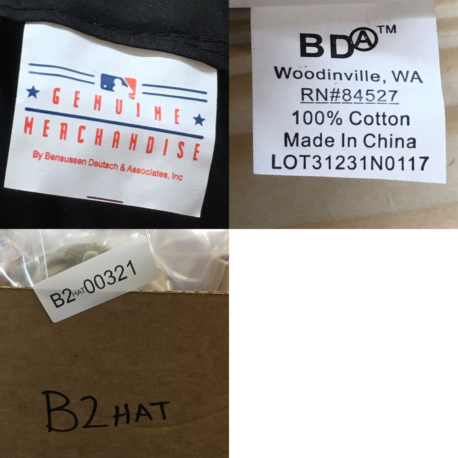 MLB Boston Red Sox MLB Baseball Cap Mens Blue One Size Curved Brim Embroidered Logo Size ONE SIZE - 9 Thumbnail