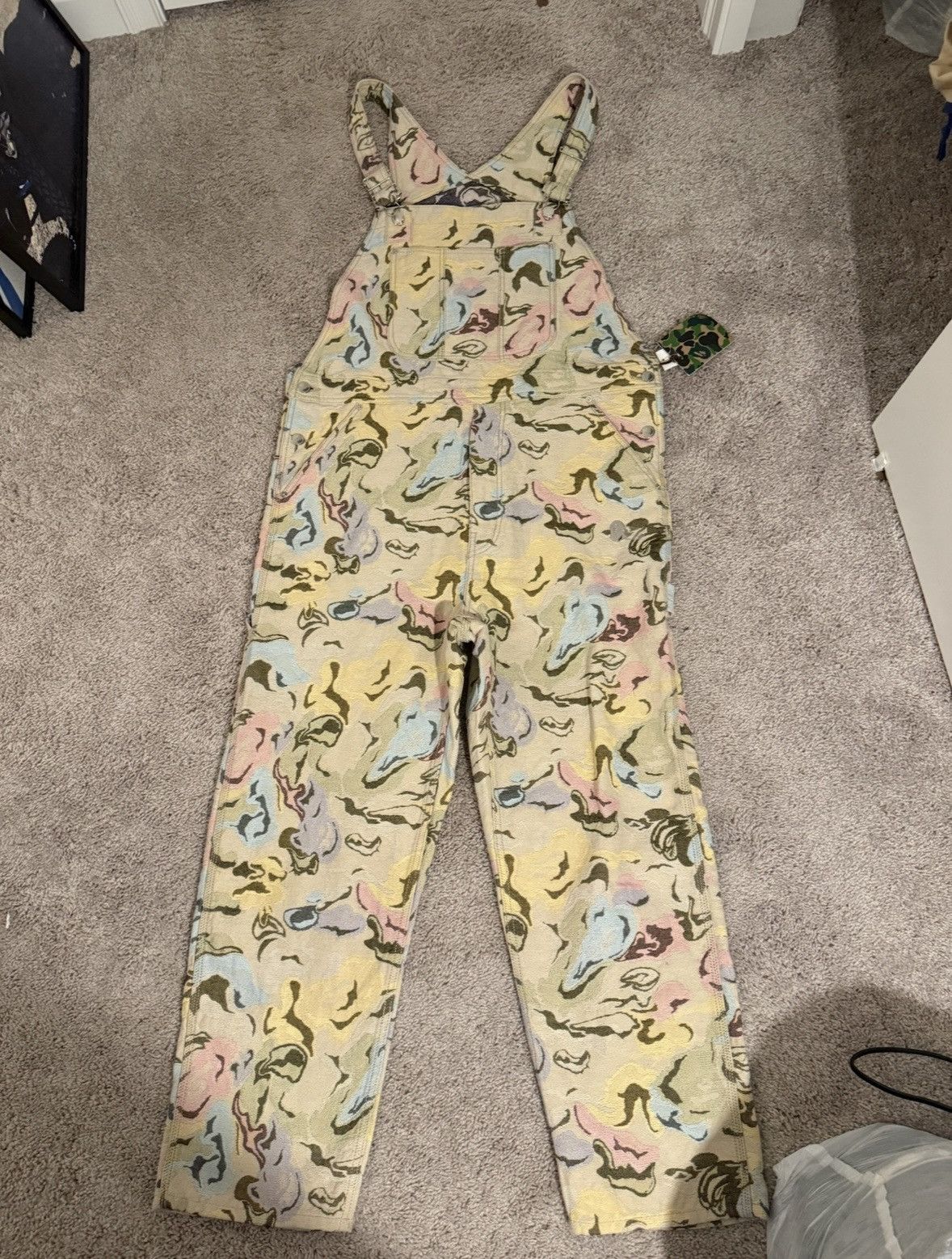 Bape Bape Tapestry Overalls Size US 42 / EU 58 - 1 Thumbnail