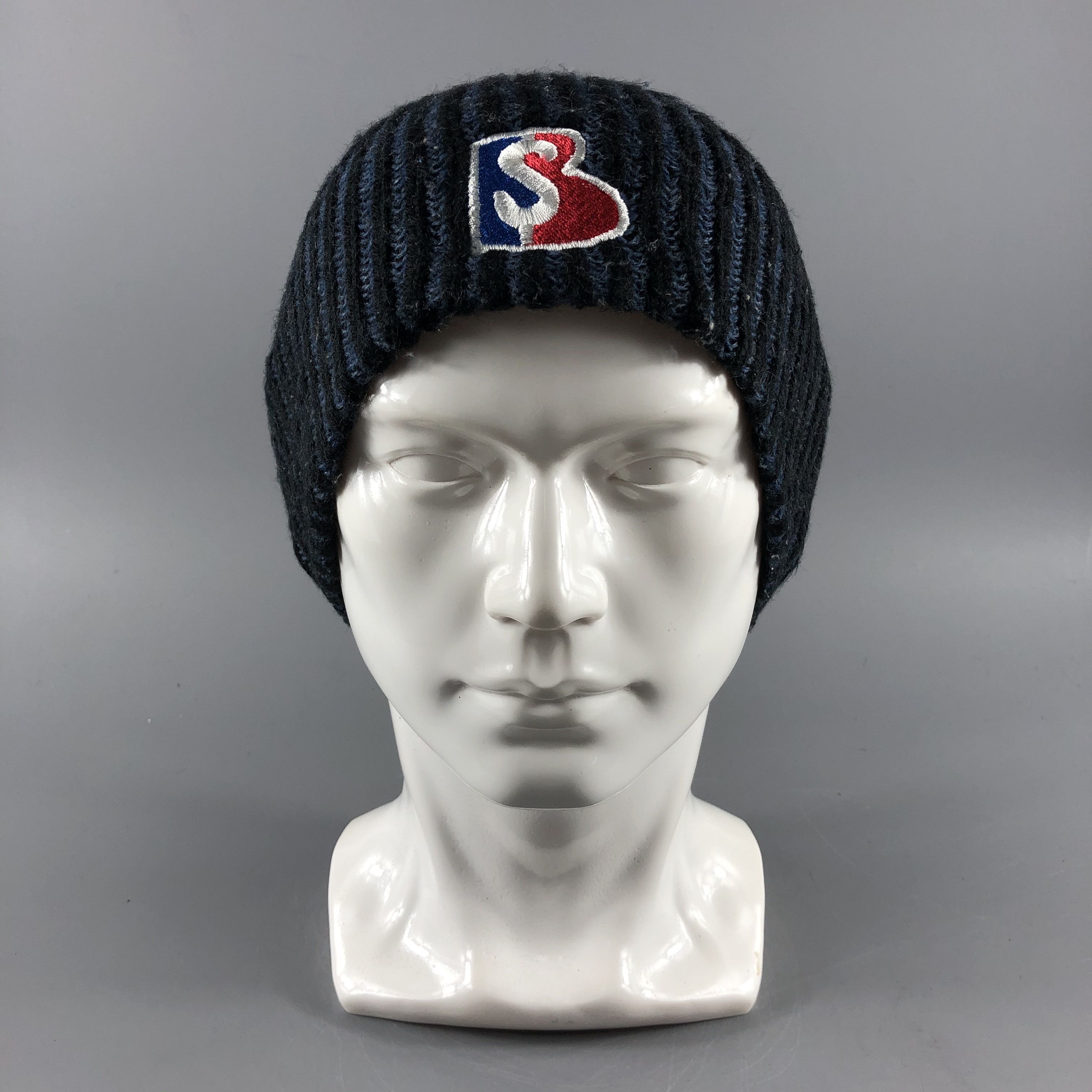 image of Vintage Hats Crochet Beanie Slouchy Snow Cap B258, Men's