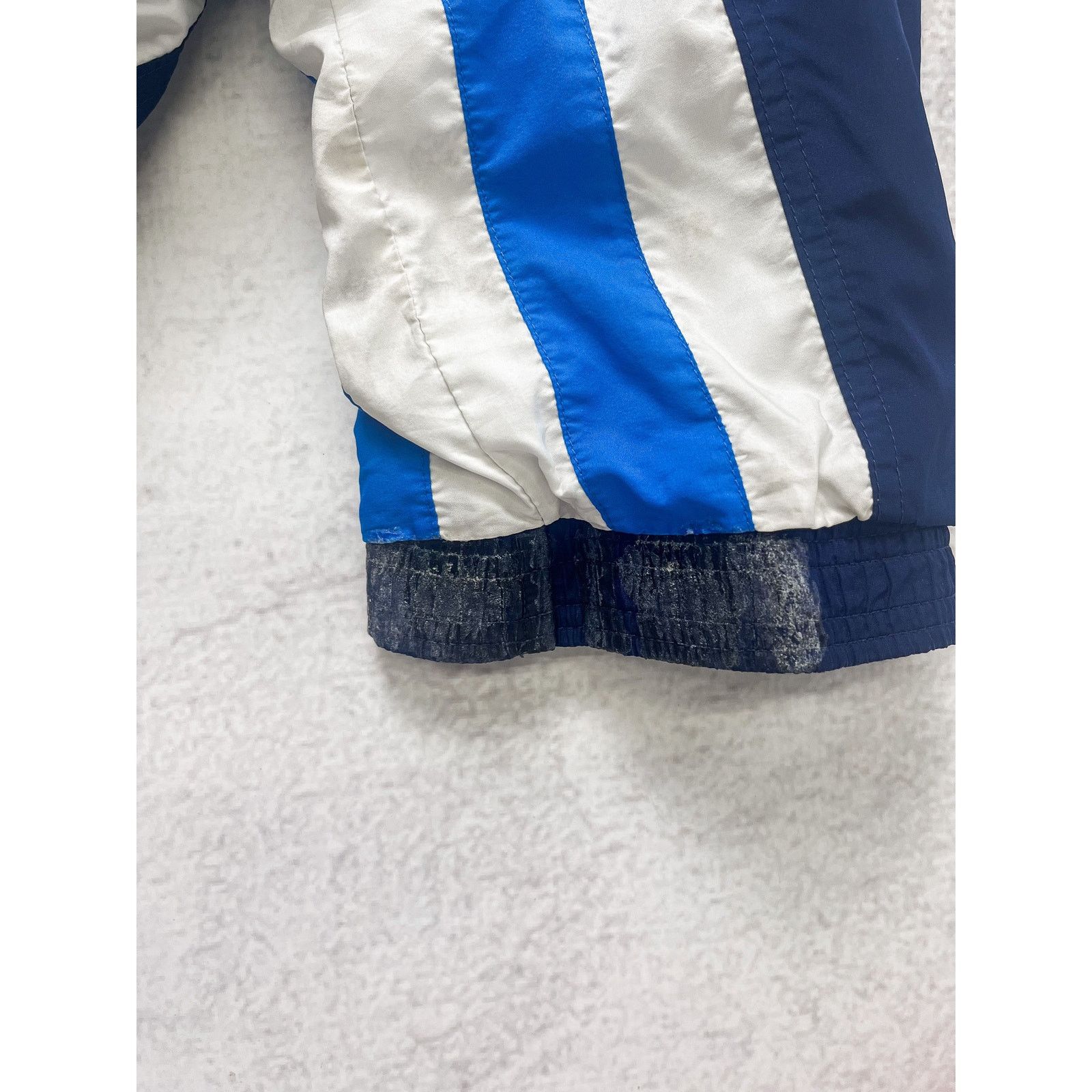 Adidas Vintage 90s Adidas Blue Windbreaker - Women's Large Size L / US 10 / IT 46 - 4 Thumbnail