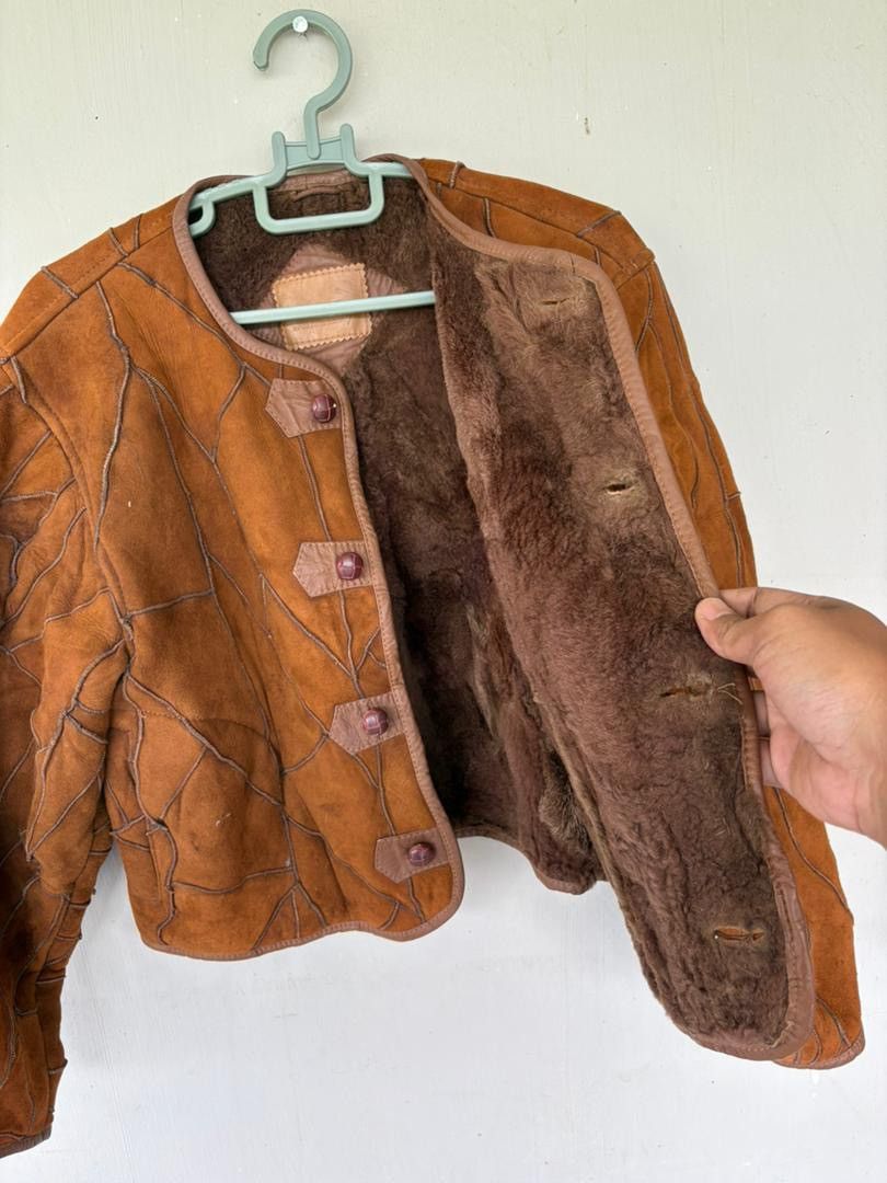 Issey Miyake Rare Item!! Hai Sporting Gear Leather Fur Jacket Design Size US M / EU 48-50 / 2 - 5 Thumbnail
