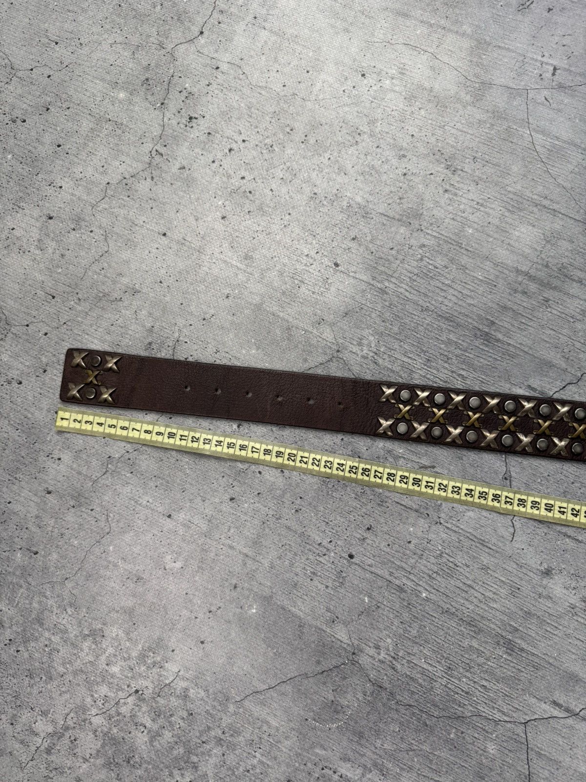 Hugo Boss HUGO BOSS REAL LEATHER BROWN CLASSIC VINTAGE Y2K BELT Size ONE SIZE - 6 Thumbnail