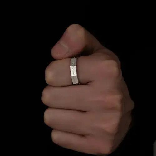 Vintage Human 7 Kinds of Virtue Unisex Rings Size ONE SIZE - 3 Thumbnail