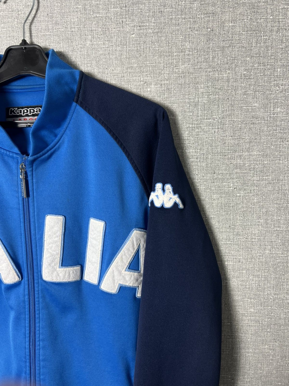 Kappa Vintage 2002 Kappa Italia Big Logo Football Track Top Jacket Size US L / EU 52-54 / 3 - 5 Thumbnail
