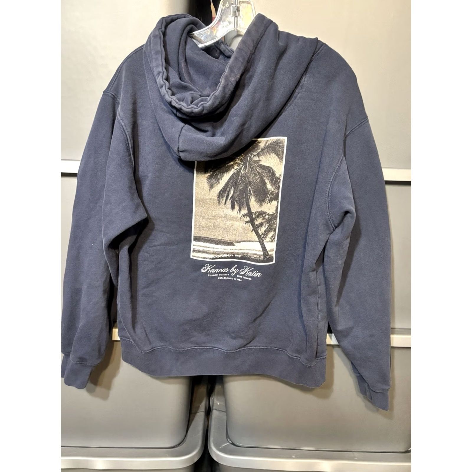 Katin Katin Pullover Hoodie Blue Small Medium Surfing Size US M / EU 48-50 / 2 - 2 Thumbnail