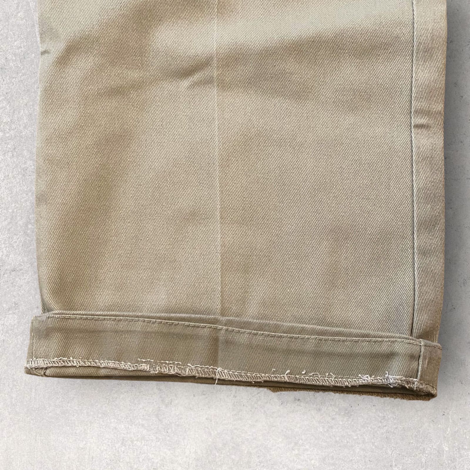 Vintage × Wrangler Vintage Big Ben Wrangler Khaki Twill Chino Work Pants Size US 32 / EU 48 - 8 Thumbnail