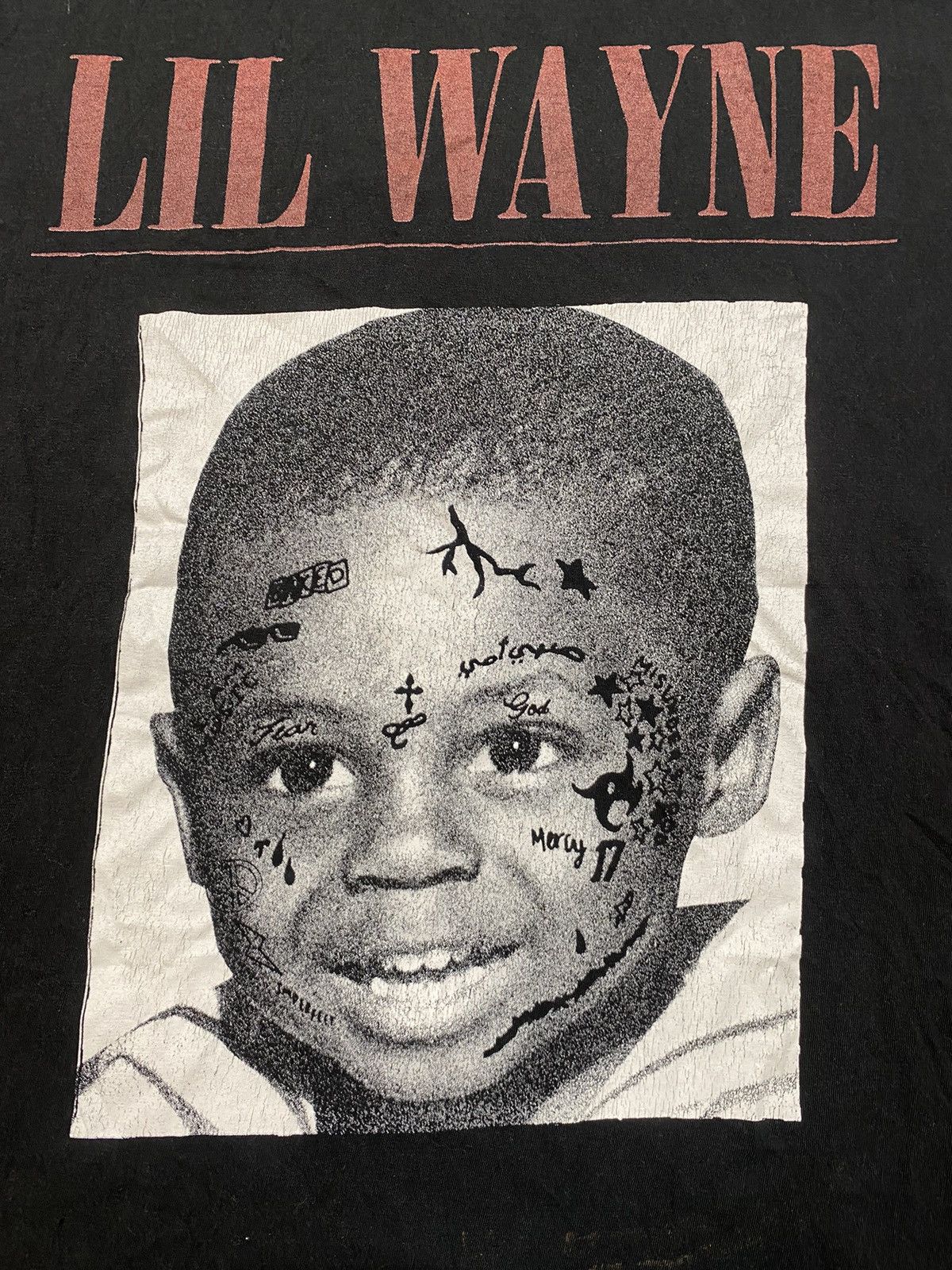 Lil Wayne Vintage Y2K Lil Wayne tee big logo streetwear rap tee size S Size US S / EU 44-46 / 1 - 2 Thumbnail