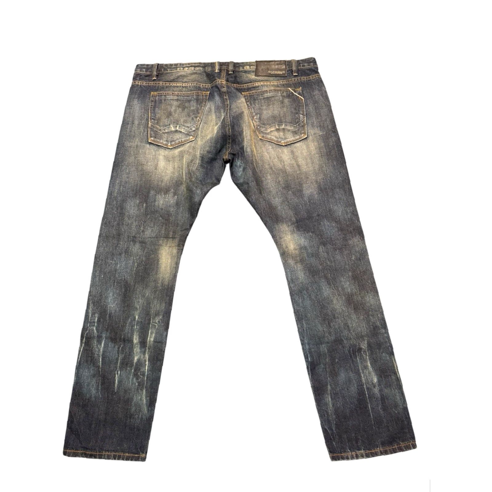 Cult Of Individuality VINTAGE CULT OF INDIVIDUALITY REBEL STRAIGHT JAPANESE SELVEDGE BLUE JEANS MENS 44X34 Size US 44 / EU 60 - 7 Thumbnail