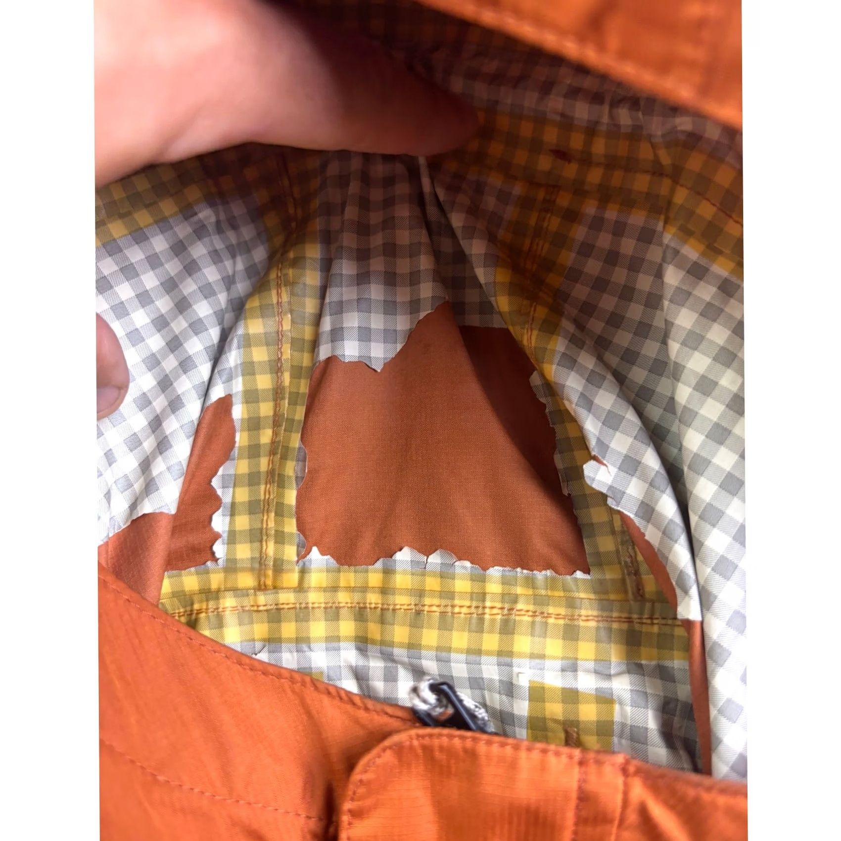 Quiksilver Quiksilver Mountain Division Jacket Mens L Orange Windbreaker Hooded Zip Polyester Ripstop Size US L / EU 52-54 / 3 - 3 Thumbnail