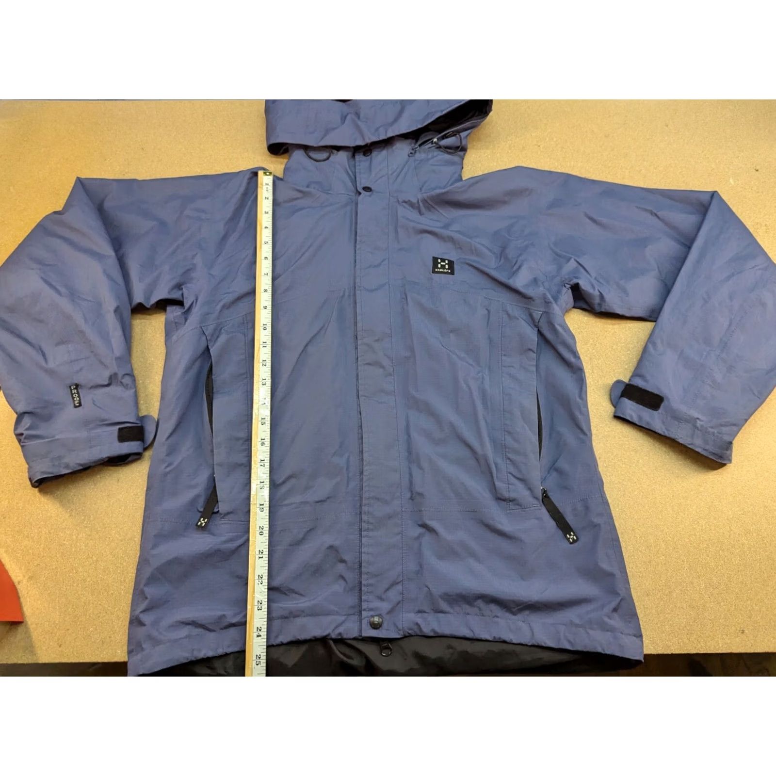 Vintage HAGLOFS Outdoor Jacket Mens Size S Full Zip Water Resistant Hooded Windbreaker Size US S / EU 44-46 / 1 - 7 Thumbnail