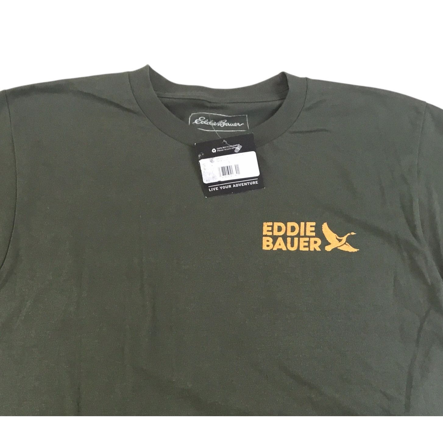Eddie Bauer Eddie Bauer T-Shirt S Fatigue Green Adventure Creature NWT Size US S / EU 44-46 / 1 - 3 Thumbnail