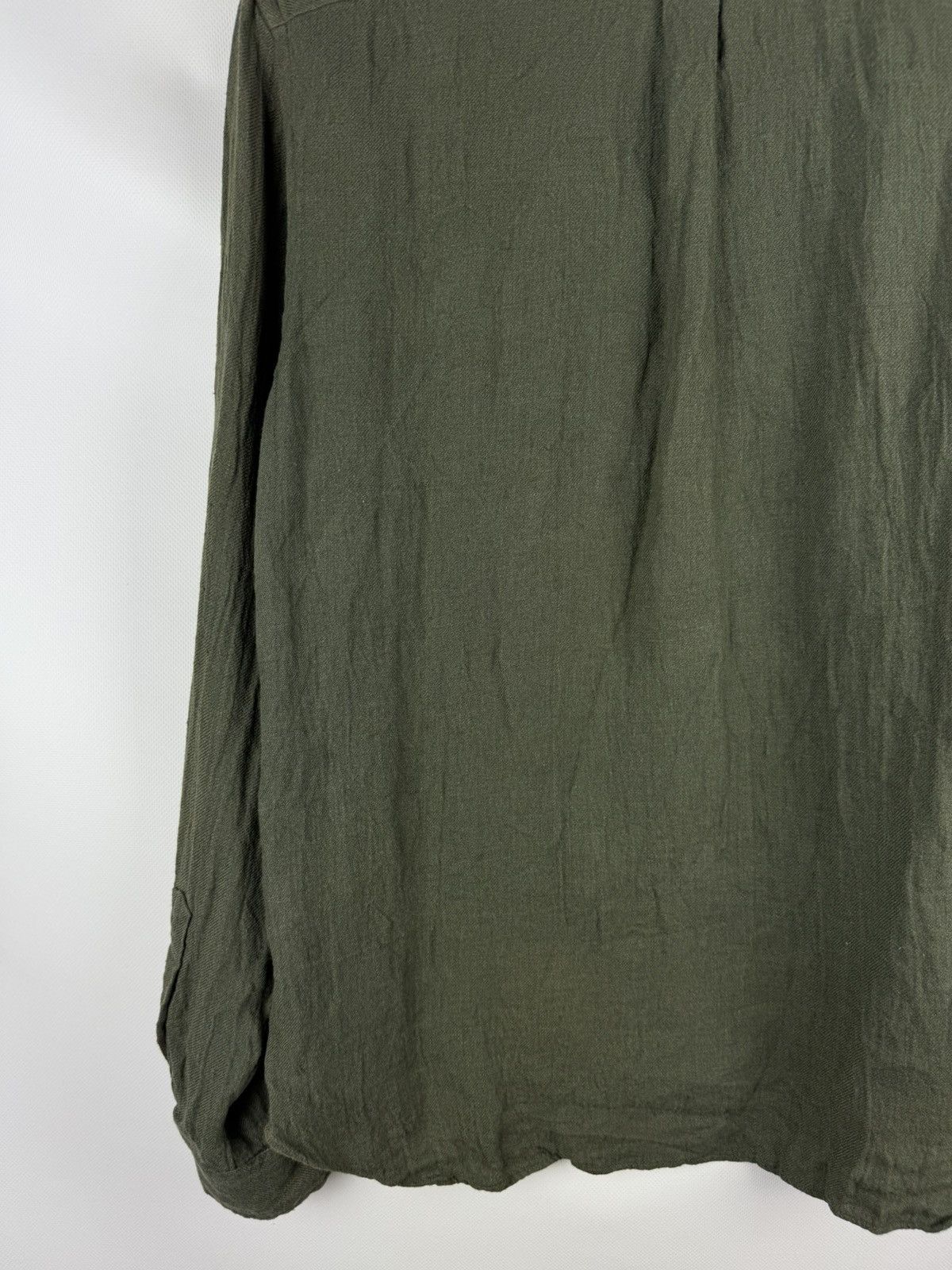 Beams Plus Beams Plus Japan Men’s Long Sleeve Linen Button Up Shirt Size US M / EU 48-50 / 2 - 22 Thumbnail