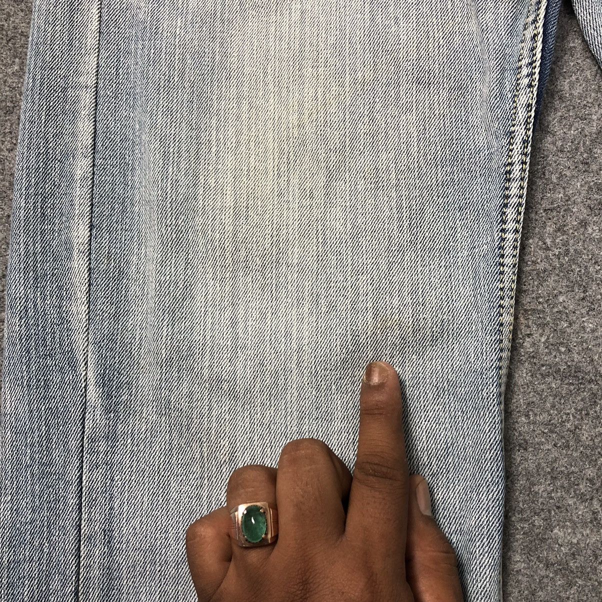 Vintage 🔥Rare🔥 Japanese Brand DAMINATE Handcrafted Jeans Size US 28 / EU 44 - 7 Thumbnail